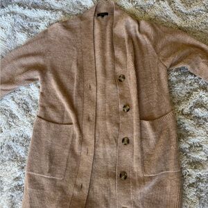 Quince Tan Cardigan